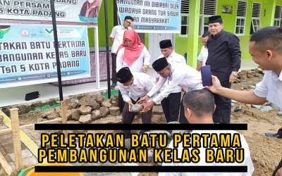 Peletakan Batu Pertama Pembangunan Kelas Baru