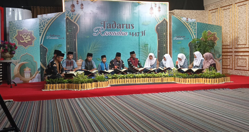 Tadarus Alquran di Padang TV, MTsN 5 Kota Padang Perkuat Pembelajaran Religius dan Karakter Siswa