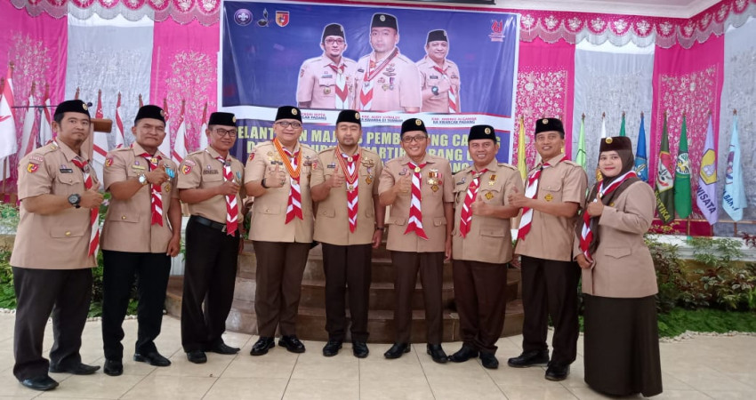 Jajaran Kemenag Kota Padang Di Lantik Jadi Pengurus Gerakan Pramuka ...