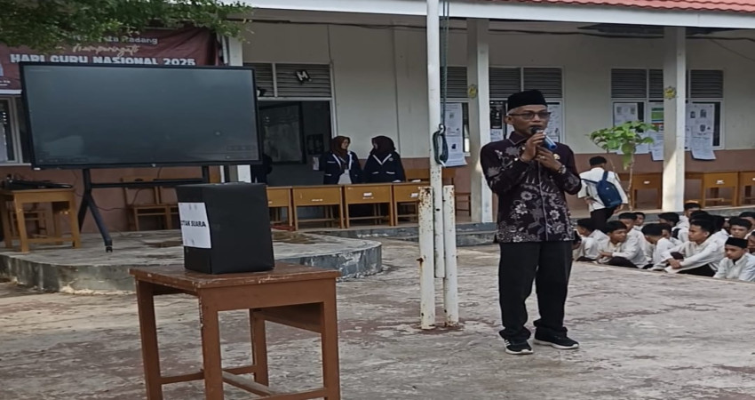 Komitmen Tingkatkan Mutu Pendidikan, MTsN 5 Kota Padang Terus Benahi Sarana Madrasah