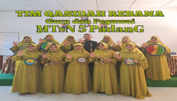 MTsN 5 Kota Padang Raih Juara Harapan 1 dalam Lomba Qasidah Rebana Antar ASN Kemenag Kota Padang