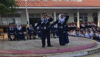 Naufal Azizan–Raihanah Almahbubi Usung OSIM MTsN 5 Kota Padang Kreatif dan Kolaboratif