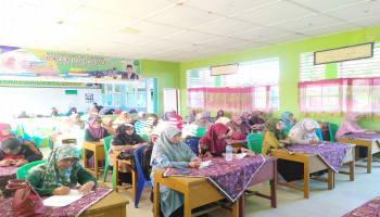 Rapat Awal Tahun 2023, Kepala Madrasah Minta seluruh Pegawai Hindari Korupsi Waktu