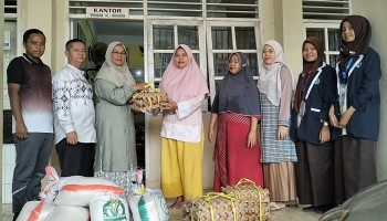 OSIM MTsN 5 Padang Gelar Bakti Sosial Ajangsana ke Panti Asuhan Al Hidayah